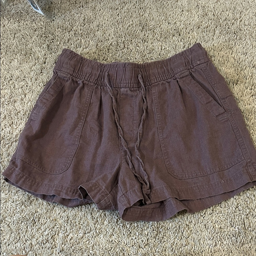 GAP Women's Casual Brown/Purple Shorts